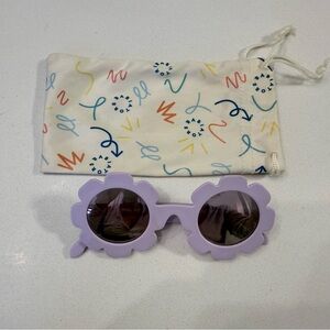 Babiators Flower-Shaped Kids Sunglasses in Purple